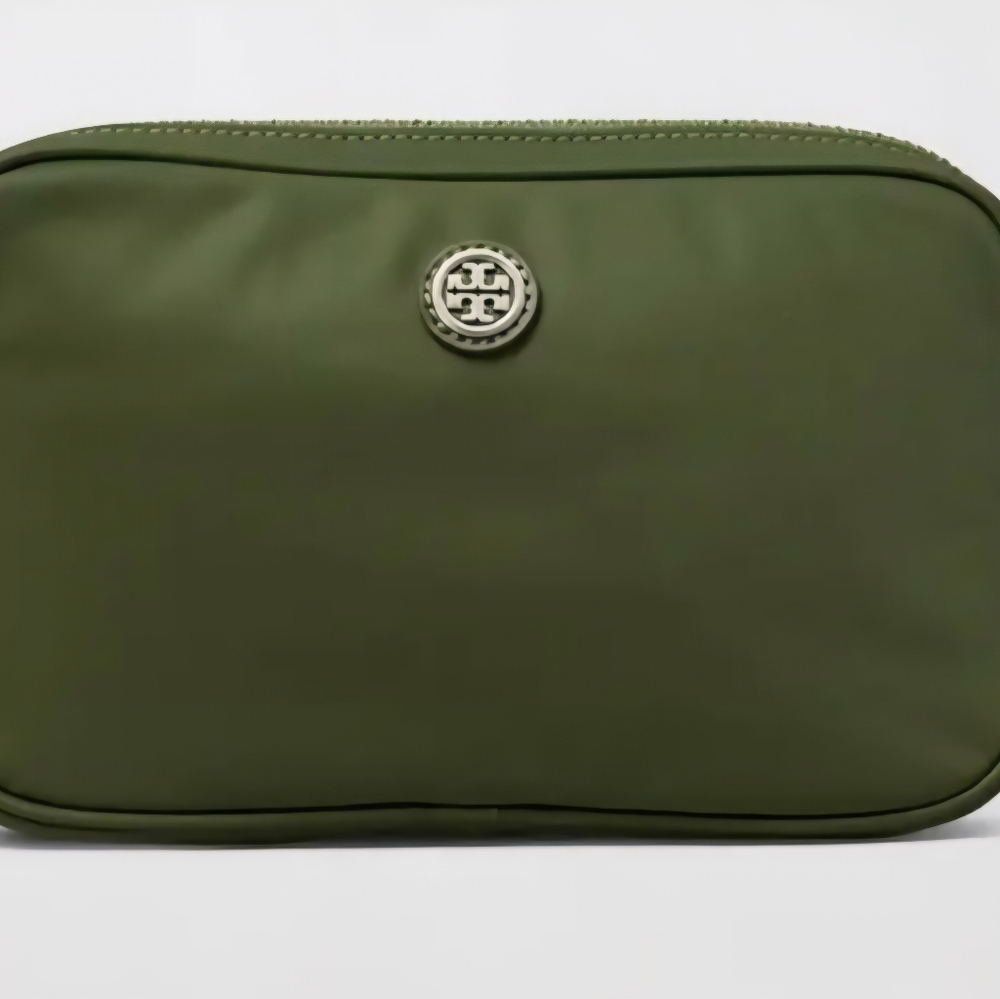Tory Burch Virgina Olive Green Belt/ Crossbody Bag